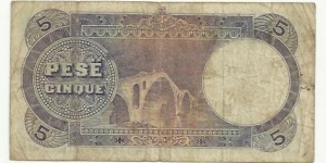 Banknote from Albania