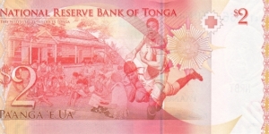 Banknote from Tonga