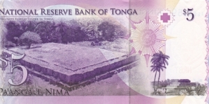 Banknote from Tonga