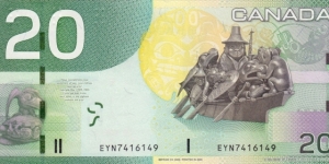 Banknote from Canada