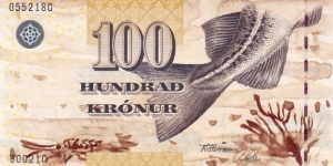 Faeroe Islands P25 (100 kronur 2002) Banknote