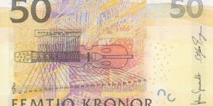 Banknote from Sweden