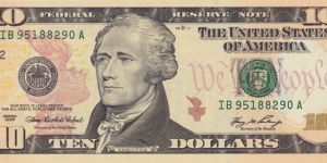 USA P525 (10 Dollars 2006) Banknote