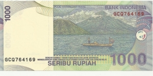 Banknote from Indonesia