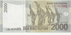 Banknote from Indonesia