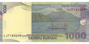 Banknote from Indonesia