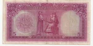 Banknote from Iraq