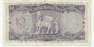 Banknote from Iraq