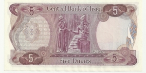 Banknote from Iraq