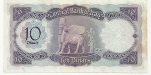 Banknote from Iraq