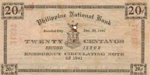 Banknote from Philippines