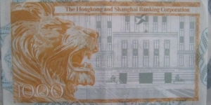 Banknote from Hong Kong