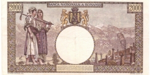 Banknote from Romania