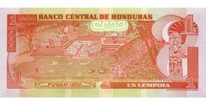 Banknote from Honduras