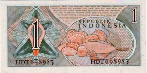 Banknote from Indonesia