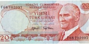 20 Lira Banknote