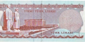 Banknote from Turkey