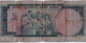 Banknote from Turkey