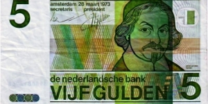 5 Gulden Banknote