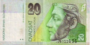 20 Korun Banknote