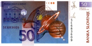 Banknote from Slovenia