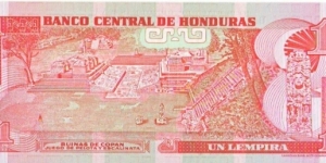 Banknote from Honduras