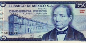 50 Pesos Banknote