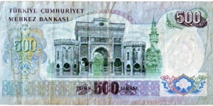 Banknote from Turkey