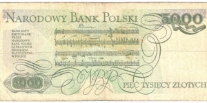 Banknote from Poland