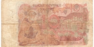 Banknote from Algeria