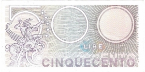 Banknote from Italy