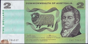 Australia N.D. 2 Dollars.

Cut wrongly at both ends in error. Banknote