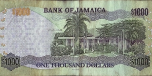 Banknote from Jamaica