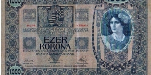 Banknote from Austria