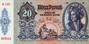 20 Pengö Banknote