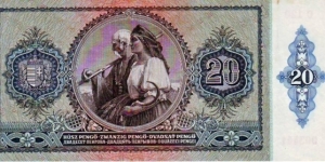 Banknote from Hungary