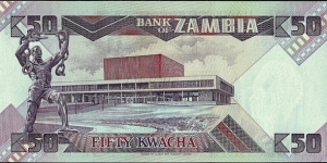 Banknote from Zambia