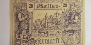 AUSTRIAN NOTGELD 20 HELLER Banknote