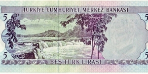 Banknote from Turkey