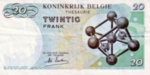 Banknote from Belgium