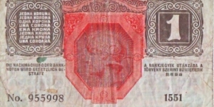 Banknote from Austria