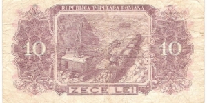 Banknote from Romania