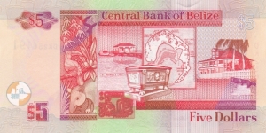 Banknote from Belize