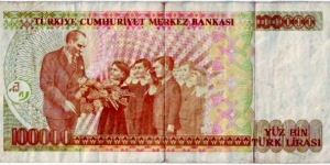 Banknote from Turkey