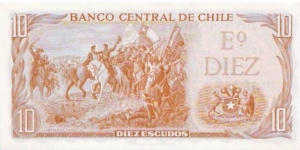 Banknote from Chile