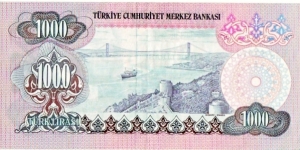 Banknote from Turkey