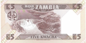 Banknote from Zambia