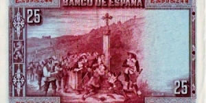 Banknote from Spain