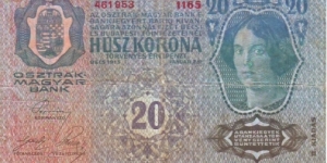 Banknote from Austria