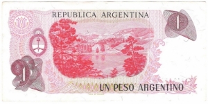 Banknote from Argentina